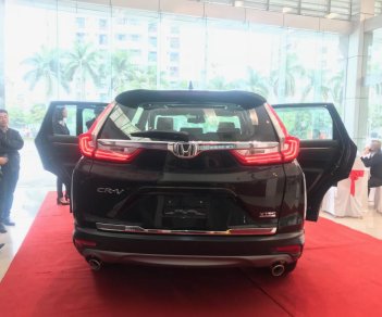 Honda CR V 2018 - Honda Mỹ Đình bán Honda CR V bản G full option 2018, màu đen, nhập khẩu nguyên chiếc. LH: 0978776360