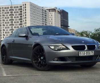 BMW 6 Series 630i 2008 - Bán BMW 6 Series 630i đời 2008, màu xám, nhập khẩu còn mới