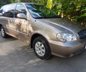 Kia Carnival 2009 - Bán Kia Carnival 2009, màu nhũ be, giá 338tr, liên hệ 0942892465 anh Bình