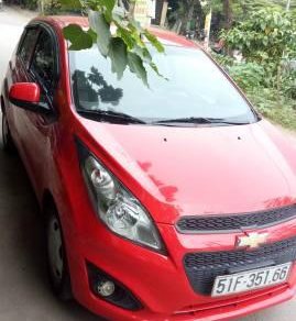 Chevrolet Spark LS  2015 - Cần bán lại xe Chevrolet Spark LS sản xuất 2015, màu đỏ, 250 triệu