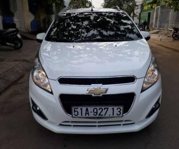 Chevrolet Spark   LTZ   2014 - Bán Chevrolet Spark LTZ 2014, màu trắng số tự động, 290tr