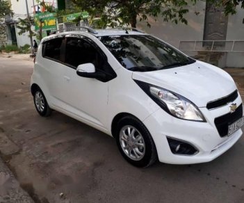 Chevrolet Spark   LTZ   2014 - Bán Chevrolet Spark LTZ 2014, màu trắng số tự động, 290tr