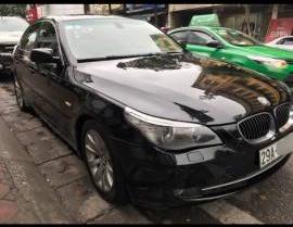 BMW 5 Series  530i 2008 - Bán BMW 5 Series 530i đời 2008, màu đen, giá 580tr