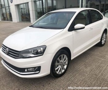 Volkswagen Polo 2018 - Cần bán Volkswagen Polo đời 2018, màu trắng, nhập khẩu nguyên chiếc, xe gia đình