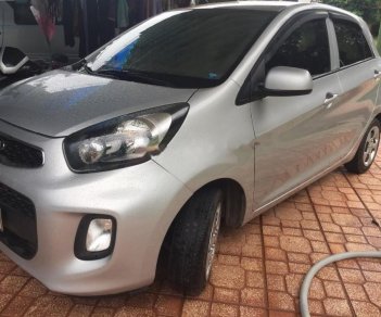 Kia Morning 1.25 MT 2015 - Cần bán gấp Kia Morning 1.25 MT năm 2015, màu bạc như mới