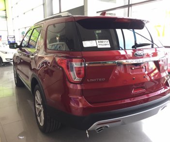 Ford Explorer 2.3 Ecoboost 2018 - Bán xe Ford Explorer 2.3 Ecoboost năm 2018, màu đỏ, mới 100%. Vui lòng L/H 090.778.2222