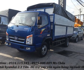 Xe tải 2500kg 2016 - Cần bán xe Hyundai 2.3 tấn TMT Cửu Long năm 2016