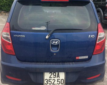 Hyundai i10   MT  2011 - Bán xe Hyundai i10 MT đời 2011, màu xanh lam còn mới, giá chỉ 230 triệu