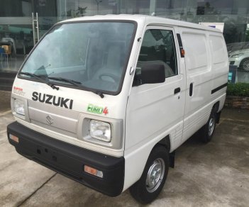 Suzuki Super Carry Van 2018 - Bán Suzuki bán tải Van 2018 giá tốt, màu trắng, nhận thủ tục đăng kí, liên hệ ngay 0983489598