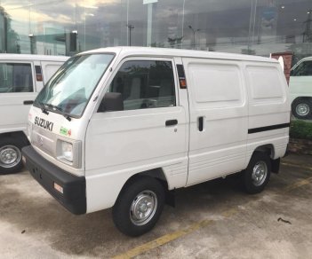 Suzuki Super Carry Van 2018 - Bán Suzuki bán tải Van 2018 giá tốt, màu trắng, nhận thủ tục đăng kí, liên hệ ngay 0983489598