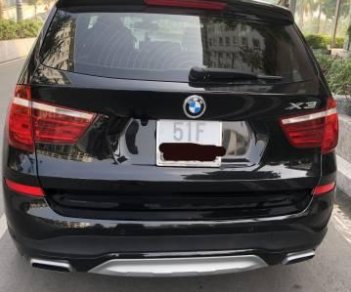 BMW X3 2015 - Cần bán lại xe BMW X3 đời 2015, màu đen, nhập khẩu