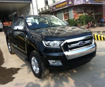 Ford Ranger 2.2L XL MT 4x4 2018 - Bán ô tô Ford Ranger 2.2L XL MT 4x4 năm 2018, màu đen, nhập khẩu, 590tr