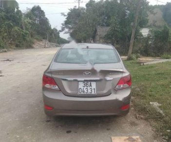 Hyundai Accent 1.4 MT 2012 - Bán xe Hyundai Accent 1.4 MT đời 2012, màu xám, xe nhập 