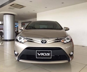 Toyota Vios G 2018 - Bán Toyota Vios G đời 2018, màu vàng cát, giá cạnh tranh