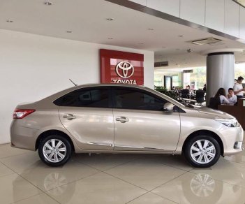 Toyota Vios G 2018 - Bán Toyota Vios G đời 2018, màu vàng cát, giá cạnh tranh