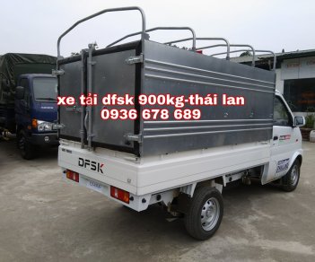 Xe tải 500kg - dưới 1 tấn 2018 - Xe tải DFSK 900kg thùng mui bạt, nhập Thái Lan, giá rẻ nhất toàn quốc