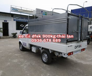 Xe tải 500kg - dưới 1 tấn 2018 - Xe tải DFSK 900kg thùng mui bạt, nhập Thái Lan, giá rẻ nhất toàn quốc