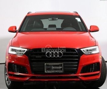 Audi Q3 Plus 2017 - Bán ô tô Audi Q3 Plus sản xuất 2017, màu đỏ, nhập khẩu nguyên chiếc