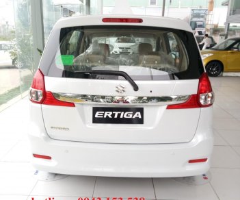 Suzuki 2017 - Cần bán Suzuki Ertiga 2017, màu trắng, hỗ trợ chạy Uber/grab, xe giao ngay- LH: 0985.547.829