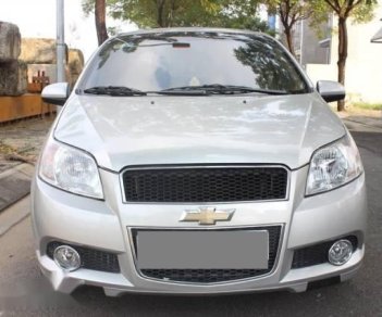 Chevrolet Aveo  1.5LT 2015 - Bán Chevrolet Aveo 1.5LT sản xuất năm 2015, màu bạc