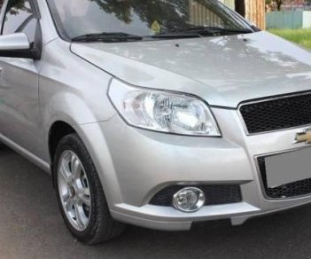 Chevrolet Aveo  1.5LT 2015 - Bán Chevrolet Aveo 1.5LT sản xuất năm 2015, màu bạc