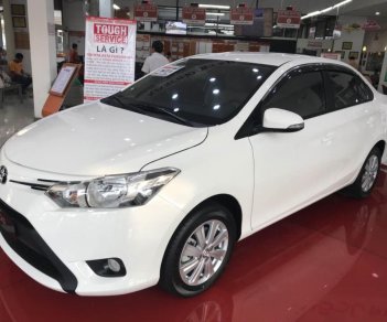 Toyota Vios E MT 2018 - Bán ô tô Toyota Vios E MT 2018, màu trắng, full option, khuyến mãi 40 triệu
