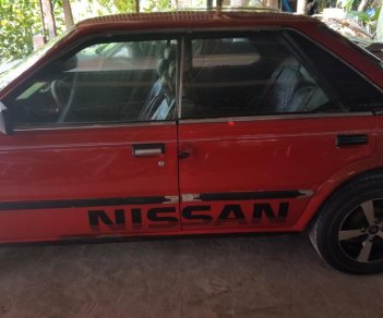Nissan Bluebird SSS 1992 - Cần bán Nissan Bluebird SSS đăng ký lần đầu 1992, màu đỏ nhập khẩu nguyên chiếc, giá tốt 38 triệu