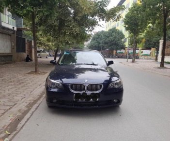 BMW 5 Series 530i 2006 - Cần bán lại xe BMW 5 Series 530i sản xuất 2006, màu xanh lam, xe nhập