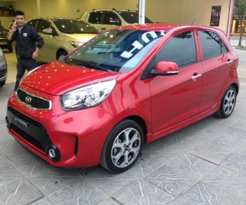 Kia Morning Si AT 2016 - Bán xe Kia Morning năm 2016, màu đỏ, giá ưu đãi, giao xe nhanh