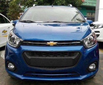 Chevrolet Spark 1.2 LT 2018 - Bán Chevrolet Spark 1.2 LT đời 2018, màu xanh lam, 389 triệu