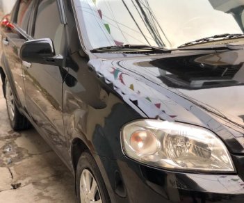 Daewoo Gentra SX 2008 - Bán xe Daewoo Gentra SX sản xuất 2008, màu đen