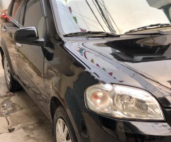 Daewoo Gentra SX 2008 - Bán xe Daewoo Gentra SX sản xuất 2008, màu đen