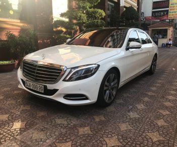 Mercedes-Benz S class S500 2016 - Bán xe Mercedes S500 sản xuất năm 2016, màu trắng, nhập khẩu, xe chạy ít, cực đẹp