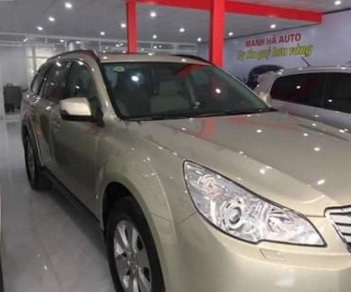 Subaru Outback 2011 - Chính chủ bán Subaru Outback SX 2011, màu vàng, nhập khẩu