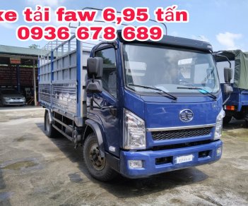 Howo La Dalat 2018 - Đại lý bán xe tải Faw 6.95 tấn thùng dài 5m1, máy khỏe, cam kết giá rẻ nhất