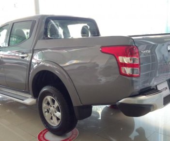 Mitsubishi Triton 4x4 MT 2018 - Bán xe Mitsubishi Triton 4x4 MT đời 2018, màu xám, nhập nguyên chiếc, giá chỉ 666 triệu