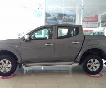 Mitsubishi Triton 4x4 MT 2018 - Bán xe Mitsubishi Triton 4x4 MT đời 2018, màu xám, nhập nguyên chiếc, giá chỉ 666 triệu