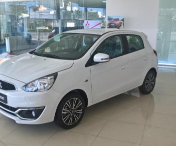 Mitsubishi Mirage 2018 - Bán Mitsubishi Mirage tại Đà Nẵng, màu trắng, nhập khẩu nguyên chiếc, giá 436tr, số tự động, LH Quang: 0905596067