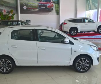 Mitsubishi Mirage 2018 - Bán Mitsubishi Mirage tại Đà Nẵng, màu trắng, nhập khẩu nguyên chiếc, giá 436tr, số tự động, LH Quang: 0905596067