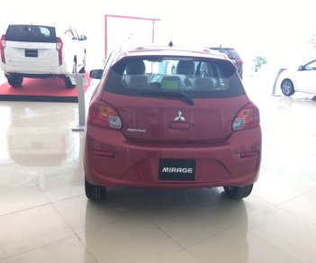 Mitsubishi Mirage 2018 - Bán Mitsubishi Mirage tại Đà Nẵng, màu đỏ, xe nhập, 370 triệu, số sàn, có sẵn