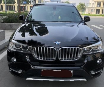 BMW X3 20i 2015 - Cần bán lại xe BMW X3 20i năm 2015, màu đen, xe nhập ít sử dụng