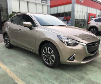 Mazda 2 1.5    2018 - Bán xe Mazda 2 Sedan, màu vàng cát, lăn bánh chỉ với 100 triệu- Liên hệ 0938 900 820