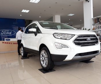 Ford EcoSport Titanium 1.5L 2018 - Bán xe Ford Ecosport Titanium 1.5L 2018, màu trắng mới 100%, hỗ trợ trả góp, bảo hành 03 năm