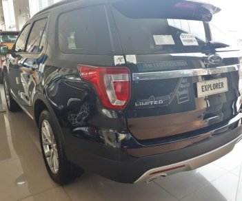 Ford Explorer Limited 2.3 Ecoboot AT 4WD 2017 - Cần bán Ford Explorer Limited 2.3 Ecoboot AT 4WD năm 2017, màu đen, nhập khẩu