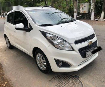 Chevrolet Spark   LT   2015 - Bán Chevrolet Spark LT sản xuất năm 2015, màu trắng