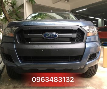 Ford Ranger XL 4x4 MT 2018 - Ford Ranger XL 4x4 MT màu xanh thiên thanh, phiên bản rẻ nhất đi công trình, thị trường