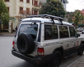 Hyundai Galloper   2.4 MT  1996 - Bán xe Hyundai Galloper 2.4 MT đời 1996, màu bạc