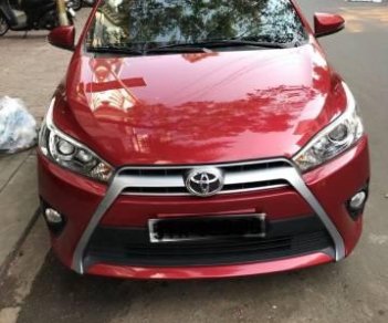 Toyota Yaris 2014 - Cần bán xe Toyota Yaris sản xuất 2014, màu đỏ