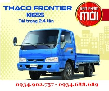 Kia Frontier K165S 2018 - Xe tải Kia Frontier K165s 2 tấn 4 thùng kín, xe tải Kia 2 tấn 4 thùng mui bạt. Giá xe tải Kia Motors 2 tấn 4