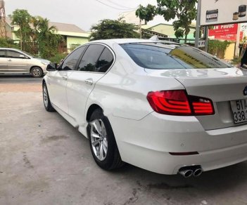 BMW 5 Series 520i 2012 - Bán xe BMW 5 Series 520i năm sản xuất 2012, màu trắng, xe nhập